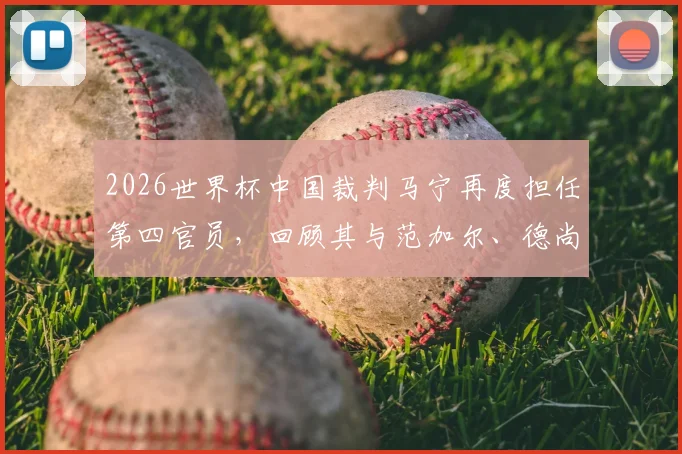 2026世界杯中国裁判马宁再度担任第四官员，回顾其与范加尔、德尚的场边互动与执法职责解析